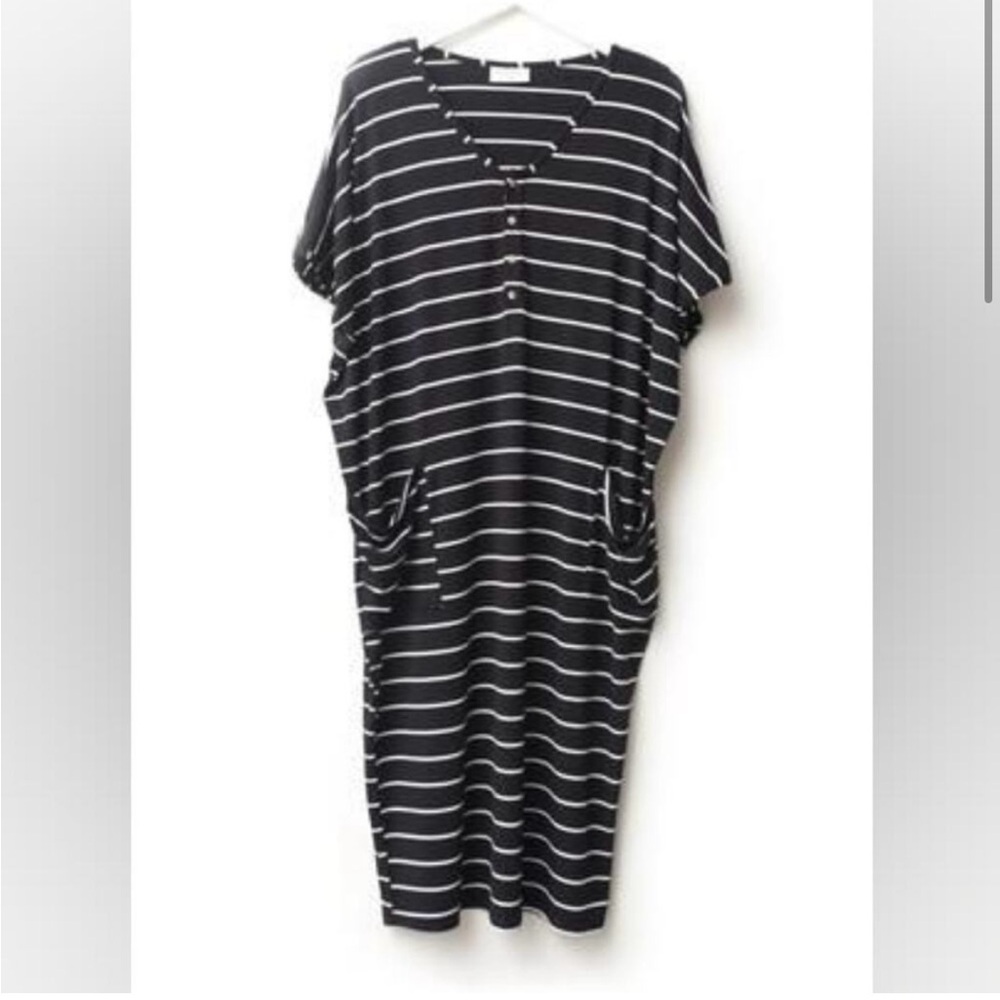 Dwell & Slumber Valencia Cocoon Lounge Maternity Comfy Nursing Dress One Size